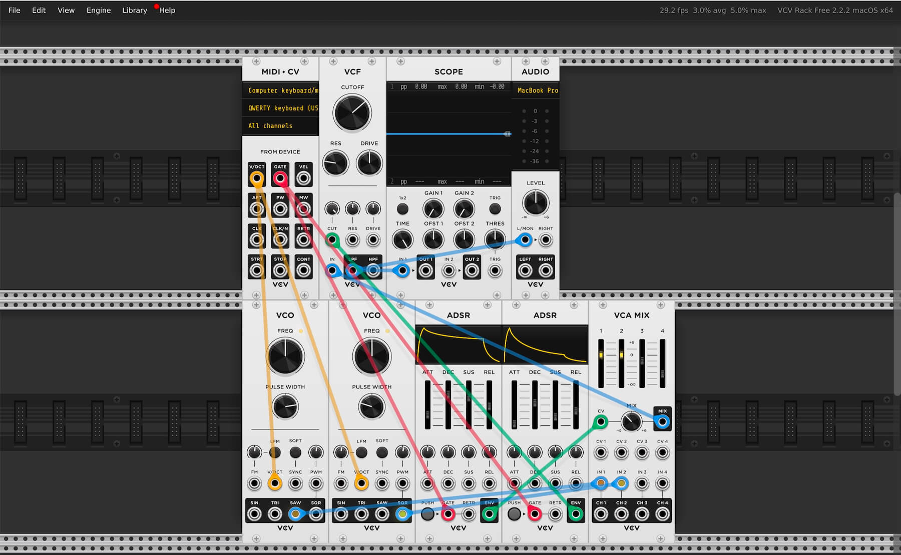 VCV Rack free modular synth