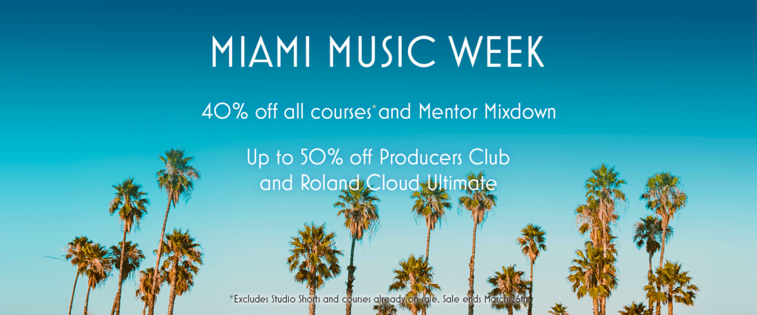 Miami Music Week Sale