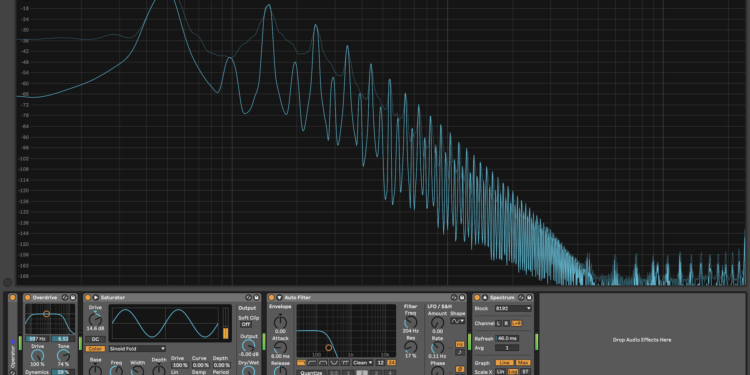 Harmonics in bass sound design