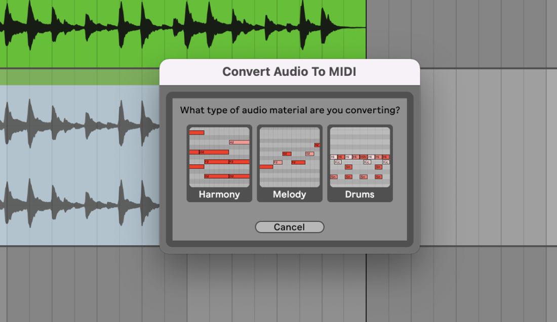 Convert drums MIDI