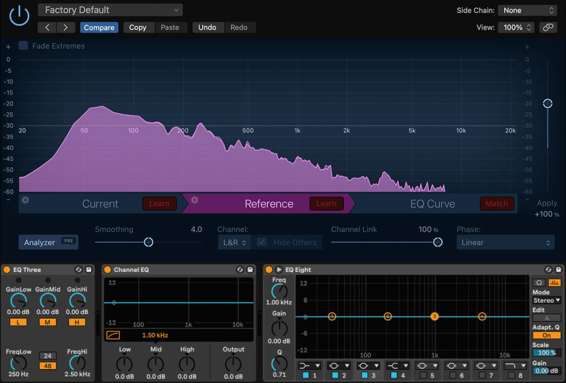 Logic Pro EQ