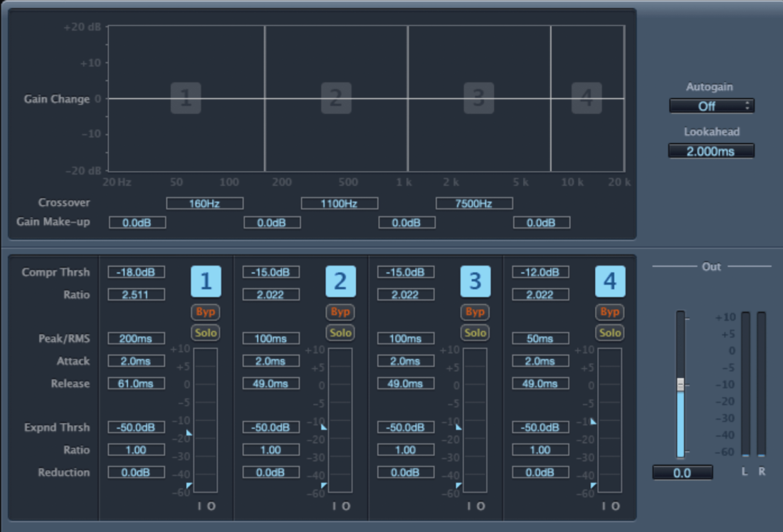 Logic Pro Multipressor