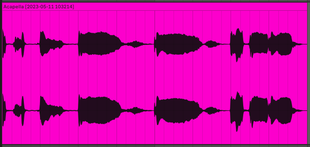 consolidated vocal alignment